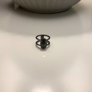 Black Kendra Scott ring